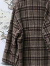 AVIVA JIFEI XUE 25 Autumn/Winter Contrast Color Mac Jacket/Cocoon Pants AJX-FW25-CMC-NBBWC-Natural Brown Jacket